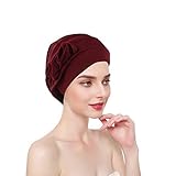 Nuestros productos Chemo Cap están diseñados para mujeres que sufren pérdida de cabello debido a tratamientos de quimioterapia, alopecia u otra pérdida de cabello médicamente relacionada. Se hacen específicamente para ser usados por las mujeres que tienen poco o ningún pelo. Regalo perfecto para traer a una cabeza de chemo que afeita el partido. Regalos bonitos del chemo para los pacientes de cáncer de las mujeres.