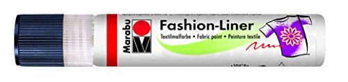 Marabu Fashion-Liner, 25 ml, Weiss [Haushaltswaren]