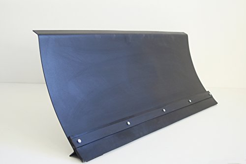 Schneeschild 125×40 schwarz Räumschild Schneeschieber Quad Rasenmähertraktor - 5