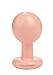 Produktbild Doc Johnson - Built In America Round Butt Plug - Medium - white