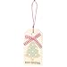 Produktbild Fuxitoggo Frohe Weihnachten Anhänger Ornamente, DIY Holz Handwerk Geschenke Weihnachtsbaum Ornamente Christbaumschmuck Heiligabend Box