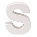Produktbild Glorex GmbH GLOREX Papp-Buchstabe S, Fsc Mix, Weiß, 10 x 8 x 3,5 cm