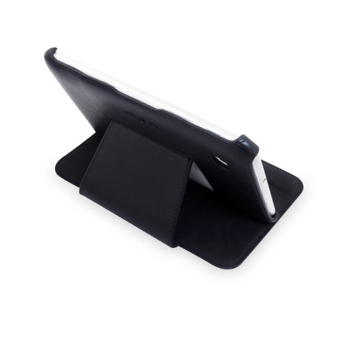 Manna Samsung Galaxy Tab 2 7.0 WiFi 3G P3100 P3110 Mini Case | Ultra flaches Etui Tasche Cover Hülle Schutzhülle mit Standfunktion aus PU-Leder - 4