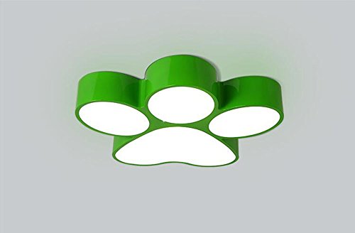 Preisvergleich Produktbild FGSGZ Kreative Deckenleuchte Led Deckenleuchten Boys Girls Schlafzimmer Kindergarten Pet Shop Beleuchtung Grün Versprechen Dimmen Fernbedienung Durchmesser 45CM