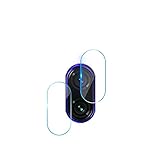 【Design Diseño de tamaño preciso】-- corte preciso, perfectamente compatible con la lente de la cámara Redmi Note 7, protege la lente de la cámara de su teléfono contra rasguños y golpes.