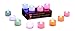 Price comparison product image PK Green 12 Colour Changing Tea Lights - Battery Electric Flameless LED Mood Lighting Candles with Spare Batteries