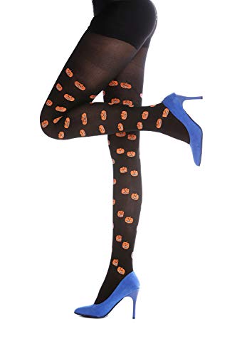 DRESS ME UP - W-015 Panti Medias Carnaval Halloween negro cabezas...