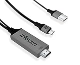 Calidad de vídeo superior: hasta 4K (2840 x 2160) resolución HD para imágenes nítidas a 30 Hz. 8 canales de audio digital. Entrada USB 3.1 tipo C a salida HDMI.