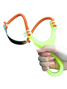 HAAPPYBOX Slingshot, Gulel, Sturdy High Quality Industrial Strength Rubber, Ideal for Trekking & Camping, Made in India (Set of 1)