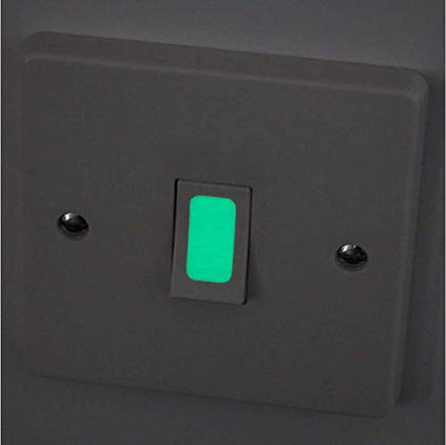 Preisvergleich Produktbild Wandaufkleber Rechteckige Leuchtende Schalter Aufkleber, Glow In The Dark Wandaufkleber, Fluoreszierende Abziehbilder, Nützliche Kinder Nachtlicht10 Stück