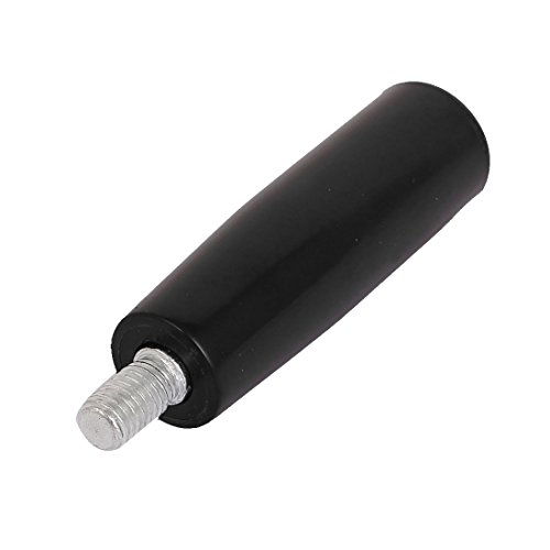 sourcingmap® M10 x 15mm Außengewinde Fräsmaschine Handrad Kunststoff drehbaren Griff