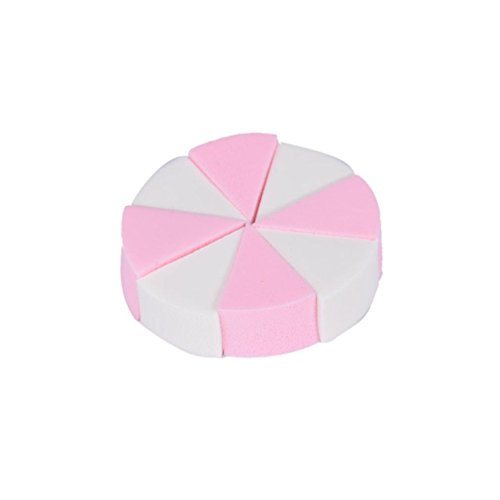 Voberry® 8PCS Makeup Foundation Beauty Cosmetic Facial Face Sponge Powder Puff for Women Lady
