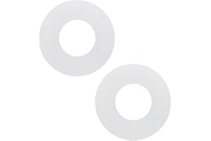 XPEX 2 Pièces Joint chasse d'eau wc joints de cloches de chasse et de chasse de rechange pour joint geberit compatible avec les réservoirs joint plat, valve de chasse