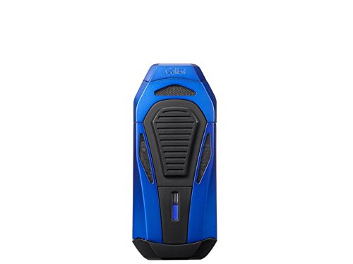 Colibri - Mechero para Puros Boss III - Triple Jet Flame Black & Blue