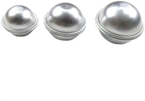 Timetries Bath Bomb Mold DIY Round Sphere Pan Cake Mould Baking Jelly Pudding Mould Cake Decor Tool, Set of 6