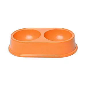 ALL4PETS Bamboo Food & Water PET Bowl for Dogs and Cats(Color May Vary) (Small)