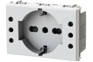 4Box - Multipresa P503 compatibile con Vimar® Plana™ bianca