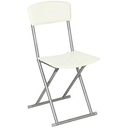 Intérieur Discount Chaise Pliante Crème