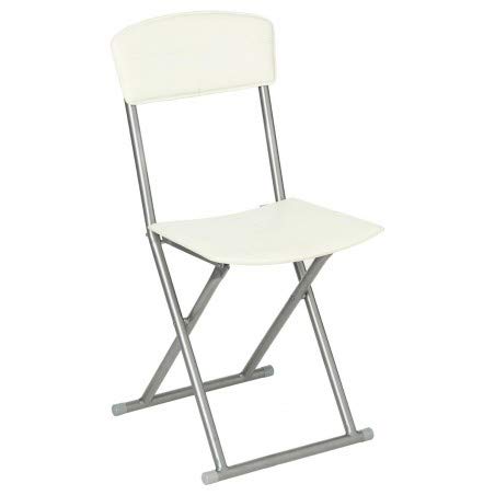 Intérieur Discount Chaise Pliante Crème