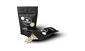 Bei Laktoseintoleranz: LactoJoy Laktase Tabletten 14.500 FCC 240 Stk. | Das Lactase Enzym hilft bei einer Milchunverträglichkeit | Die praktische Nachfüllverpackung mit hochdosierten Mini Tabletten Ø 7,5 mm x 4 mm