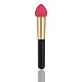 Foxpic 1pcs Pro Makeup Brushes Cosmetic Liquid Cream Concealer Sponge Brush Blender Foundation Face Tool Lollipop Shape Pink