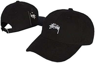 Hot Baseball Cap Men's Hip Hop Adjustable Cap(black)