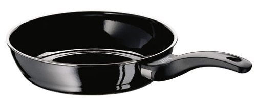 Silit Stielpfanne unbeschichtet Ø 26cm schwarz Professional Made in Germany Schüttrand Kunststoffgriff mit Flammschutz Silargan Funktionskeramik induktionsgeeignet spülmaschinengeeignet - 4