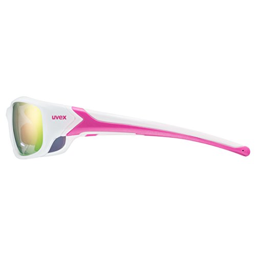 UVEX Sportstyle 211 Sportbrille, White Pink, One Size - 4