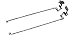 Produktbild Original Acer Notebook Displayscharniere / LCD Brackets TravelMate P253-M Serie SET