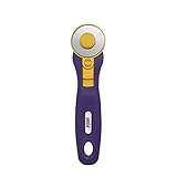 45 mm Retractable blade with swivel safeguard to ensure safety. Cuts through craft material precisely and effortlessly