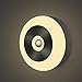 Produktbild BEITAI Infrarot-Bewegungssensor, LED-Nachtlicht Wireless Detector Light Wall Closet Batterieleistung (3 AA), 3,31 × 3,31 × 1,34 Zoll
