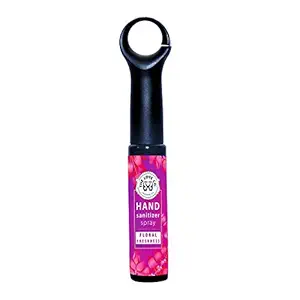 THE LOVE CO. Bag Tag Liquid Hand spray sanitizer, Pocket based small sanitizer- Mist Leak Proof
