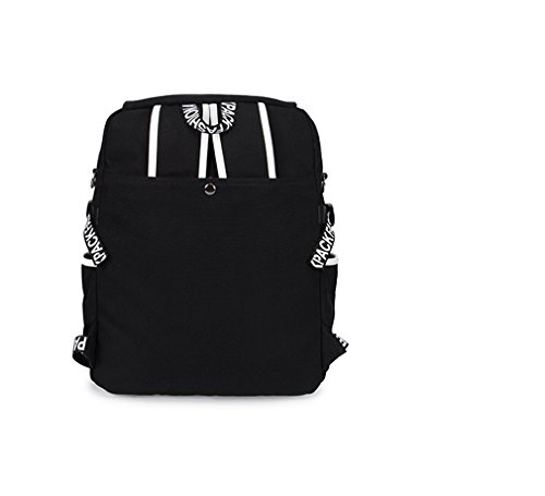 Anime Unisex Multifunctional backpack Canvas School Backpack Cartoon Casual Rucksack Book Bags (One Piece)