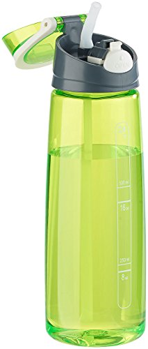 PEARL sports BPA-freie Kunststoff-Trinkflasche mit Einhand-Verschluss, 700 ml, grün - 3