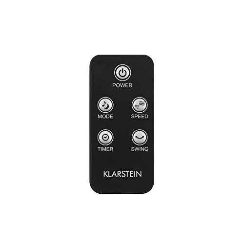 Klarstein • Skyscraper 3G • Standventilator • Turmventilator • Säulenventilator • mit Fernbedienung • leise • Abschalt-Timer • 3 Geschwindigkeiten • zuschaltbare Oszillation • Staubfilter • Touch-Bedienpanel • 50 Watt Leistung • Turmdesign • weiß - 7