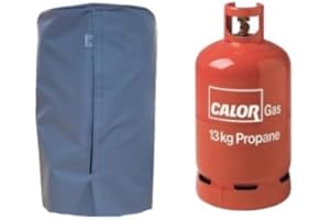 Bags and Covers Direct Ltd Insulated Thermal 13kg Gas Bottle Cover (Grey)