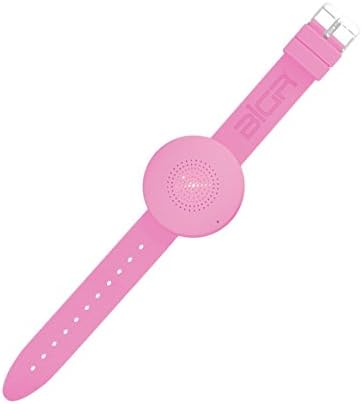 BiGR WRiSTBOOM Wearable Wireless Bluetooth Speaker with Inbuilt Microphone - Pink