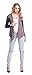 Happy Mama Women's Maternity Waterfall Cardigan Shrug Jacket Blazer Wetlook 098p (Cappuccino, 16/18)