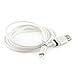 Produktbild iprotect Original USB Ladekabel u Datenkabel 1,5m für Apple iPhone 5 5s 5c SE, iPhone 6 6 Plus 6s 6s Plus, iPhone 7 7 Plus, iPhone 8 8 Plus, iPhone X, iPad - in weiß und Metallic Silber