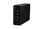 Produktbild Urbo Multifunktions USB Power Station mit 1 Type-C Anschluss + 4 Smart USB Anschlüsse + 1 Qucik Charging Anschluss für schnelles Laden (passt auf kompatible Geräte, Geräte der "New Generation" und Type-C geräte, sowie herkömmliche Smartphones und Tablets