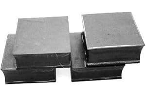 dilou Gummiauflage 100x100x50mm (Karton mit 4 Stück) (5,25€/Stück) Gummi-Unterlage Auflage eckig Auto Klotz-Block Rangier-Wagen-Heber Puffer Reifen Reifenwechsel Zubehör