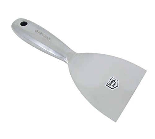 Spachtel ganz aus Edelstahl rostfrei 30 50 100 125mm Malerspachtel Stielspachtel Schaber #151800-S2467 - 4
