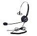 Produktbild Callez IP Telefon Headset RJ9 Monaural Mit Noise Cancelling Mikrofon, Call Center Kopfhörer Kabelgebundener Für Festnetztelefone Avaya Aastra Plantronics Mitel Gigaset Alcatel Lucent MiVoiceC200A2