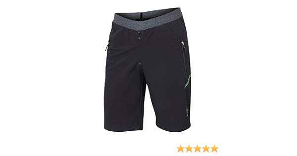 Karpos Pantaloncini Tre Cime Uomo, Black-Green Fluo, 50 : Amazon.it:  Abbigliamento
