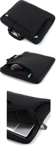 Dicota SmartSkin 39,1 – 41,7 cm (15,4-16,4 Zoll) Notebooktasche Sleeve Neopren schwarz - 7