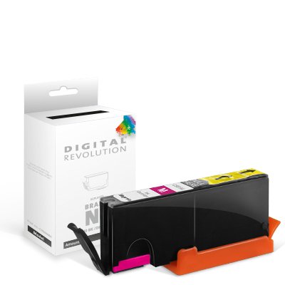 Druckerpatrone mit Chip und Füllstandanzeige für Canon, ersetzt CLI-551 M Magenta, 12,6ml. Kompatible Druckertypen finden Sie unten in der Produktbeschreibung!
