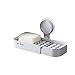 Produktbild HY Große Soap-Box-Abfluss-Toiletten-Persönlichkeit geben lochendes Saugnapf-Gestell frei (größe : L13.4CM*W8.9CM*H3.5CM)