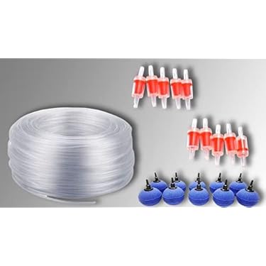 Pondlife Belüfter Set V-20 - Komplettset Mit Luftverteiler Und Schlauch Für Teiche