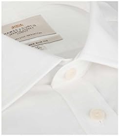 Hawes and Curtis Men's Plain Long Sleeve Formal Shirt