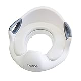  Asiento de inodoro para niños, Reductor de WC para Bebé, Tapa WC con reposabrazos, redondos y ovalados
